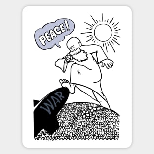 Peace - Anti War, Anti Imperialist, Propaganda Sticker